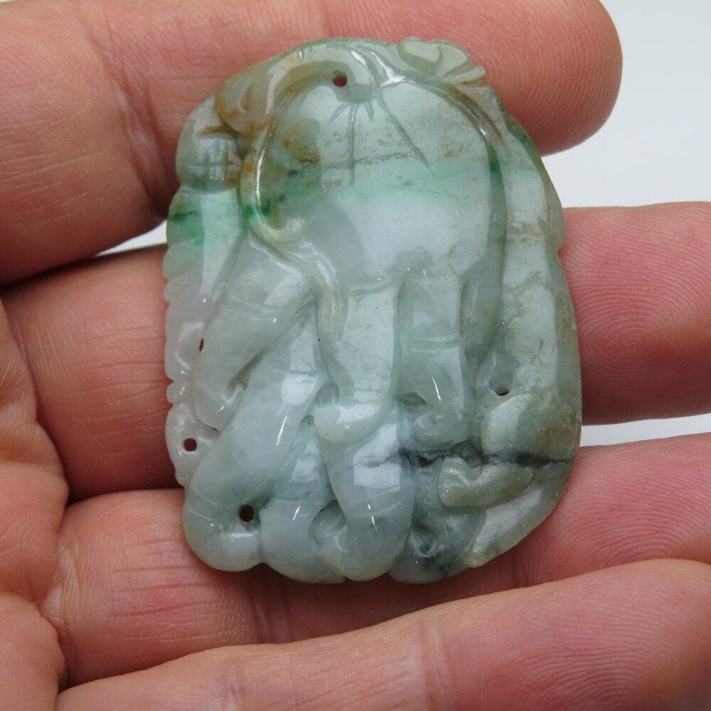 Jade Pendant Handmade Carved